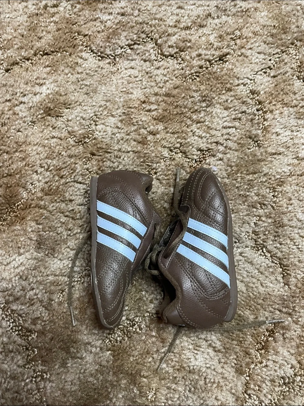 Adidas Vintage 2008 Youth Kids Brown‎ Tennis Shoe Size 6K